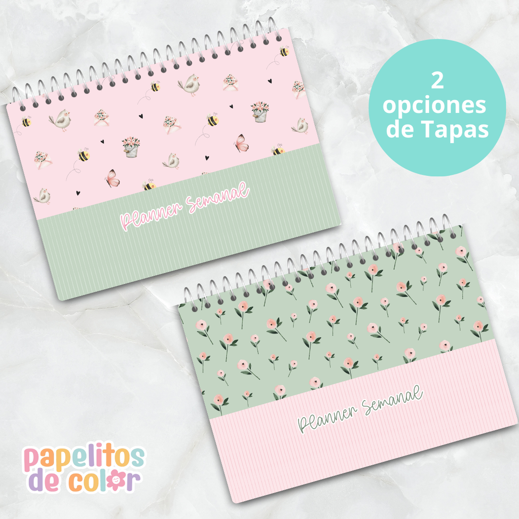 🌸✨ Combo Jardín – Papelería Delicada ✨🌸
