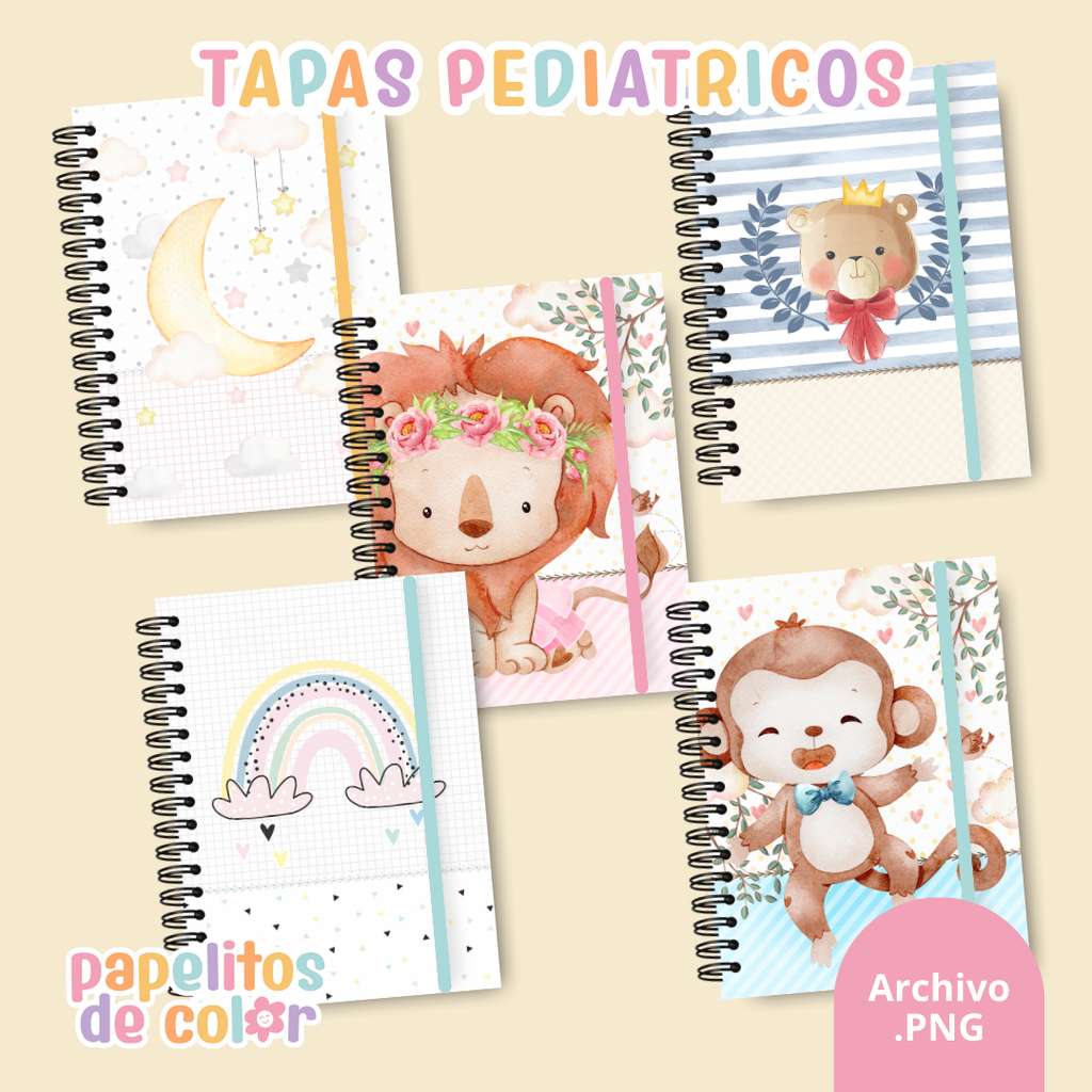 🧸Tapas Cuadernos Pediátricos 📘