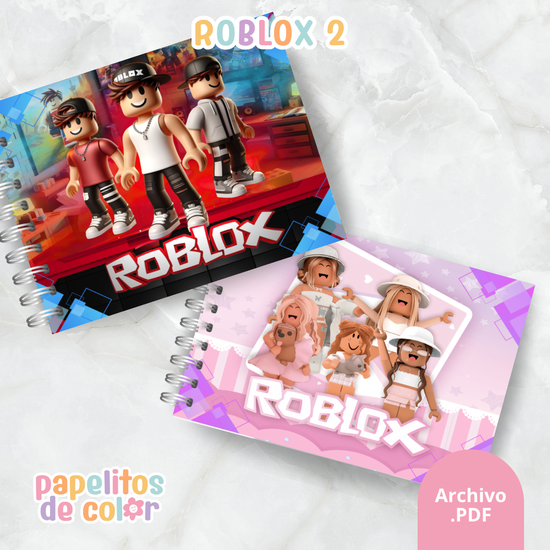 🎮✨ Cuaderno para pintar Roblox Vol. 2✨🧩