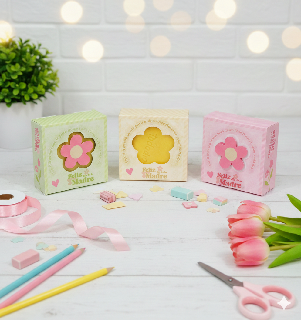 Cajita Jabonera para Mamá 💝🌸